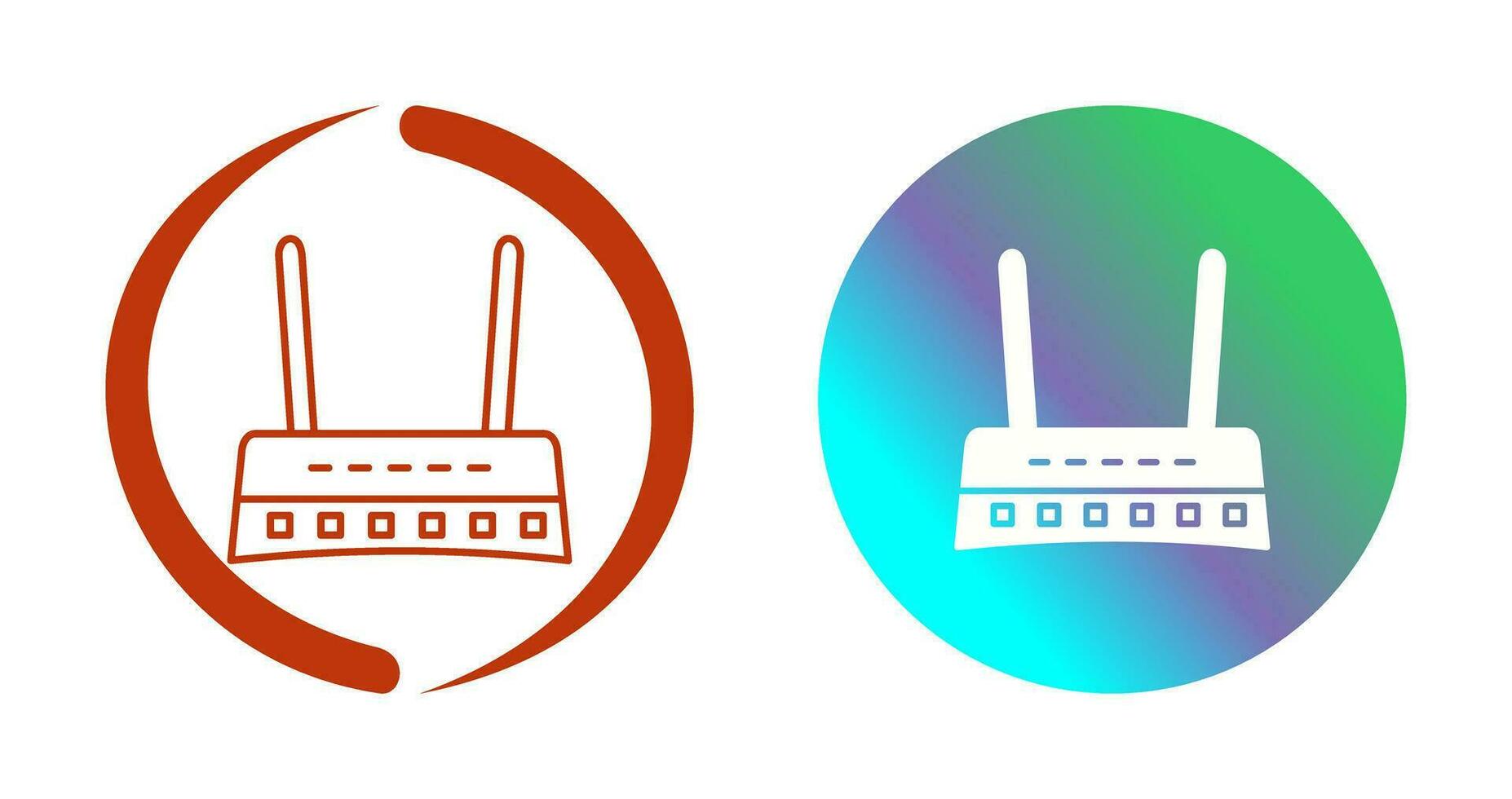 router vector pictogram