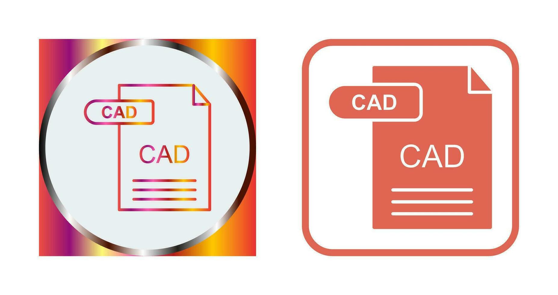 cad vector icoon