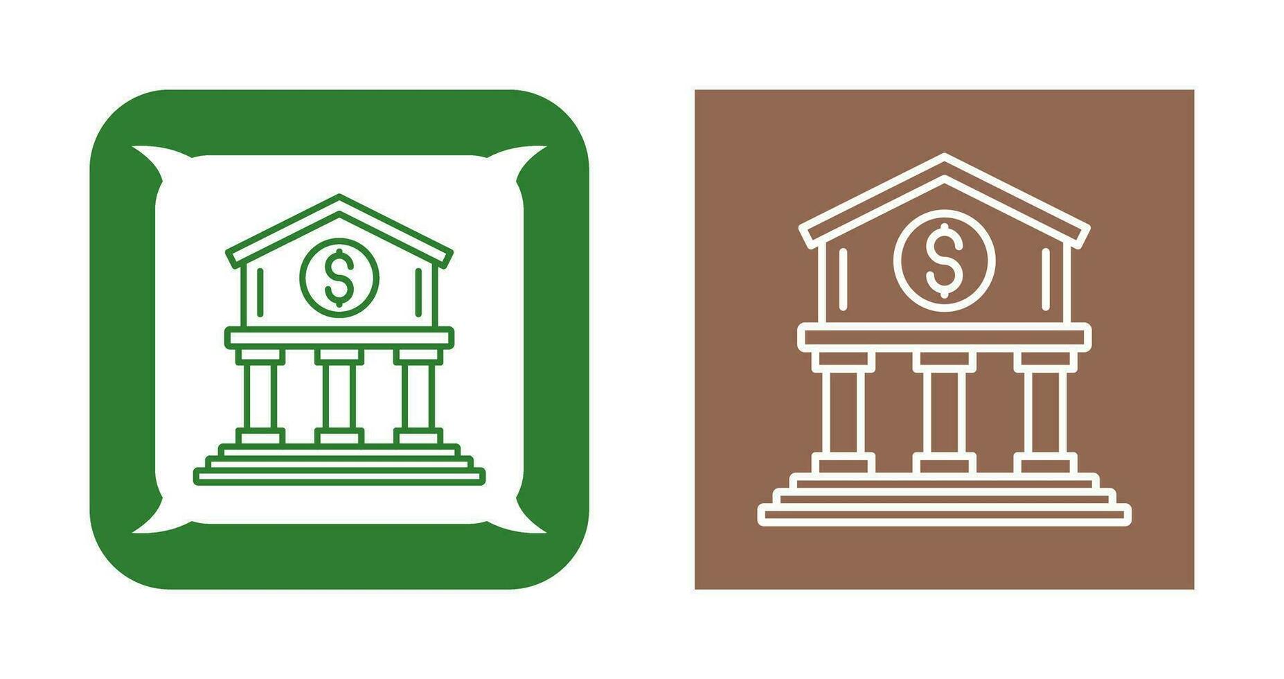 bank vector pictogram