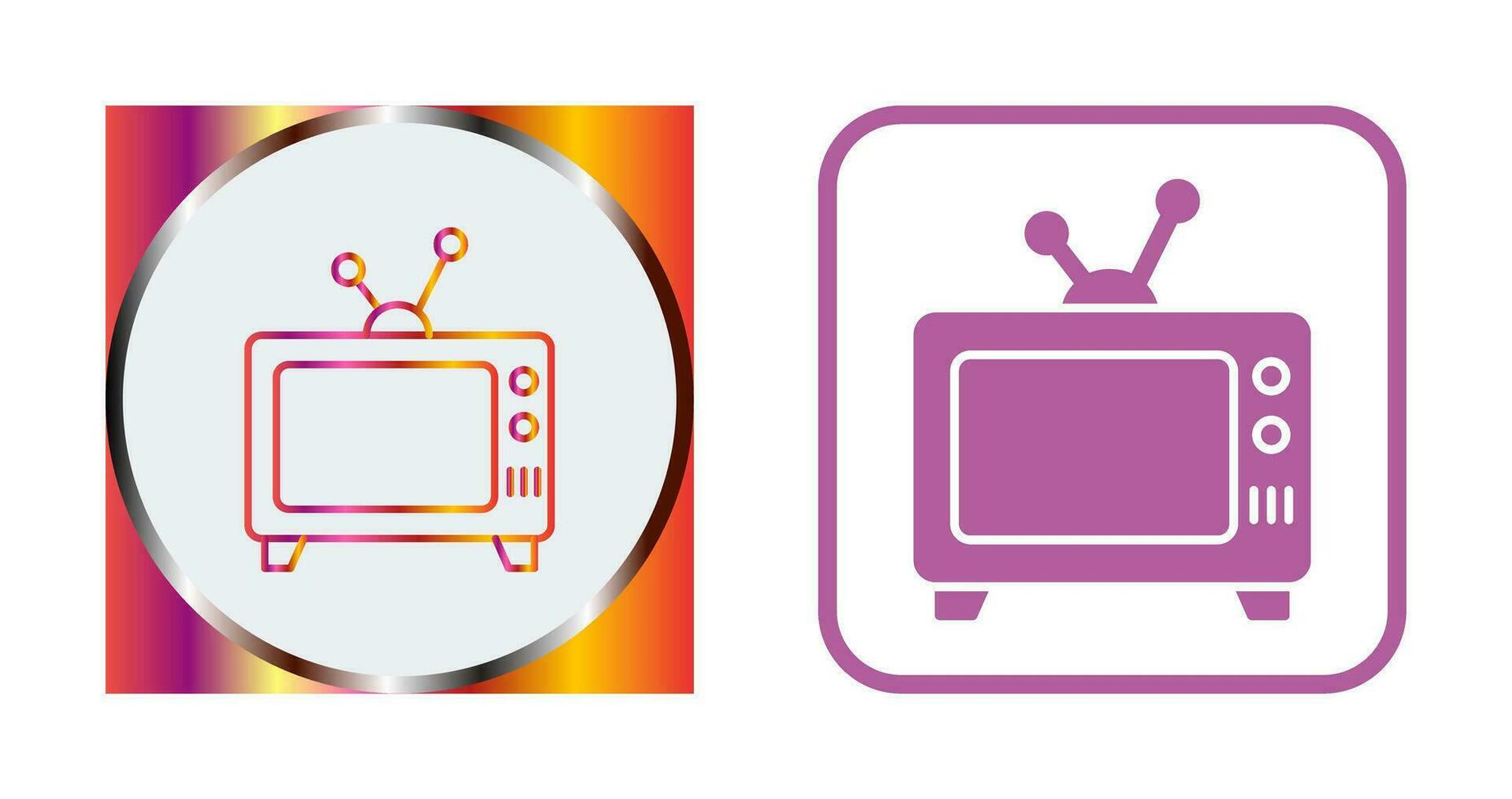 televisie vector pictogram