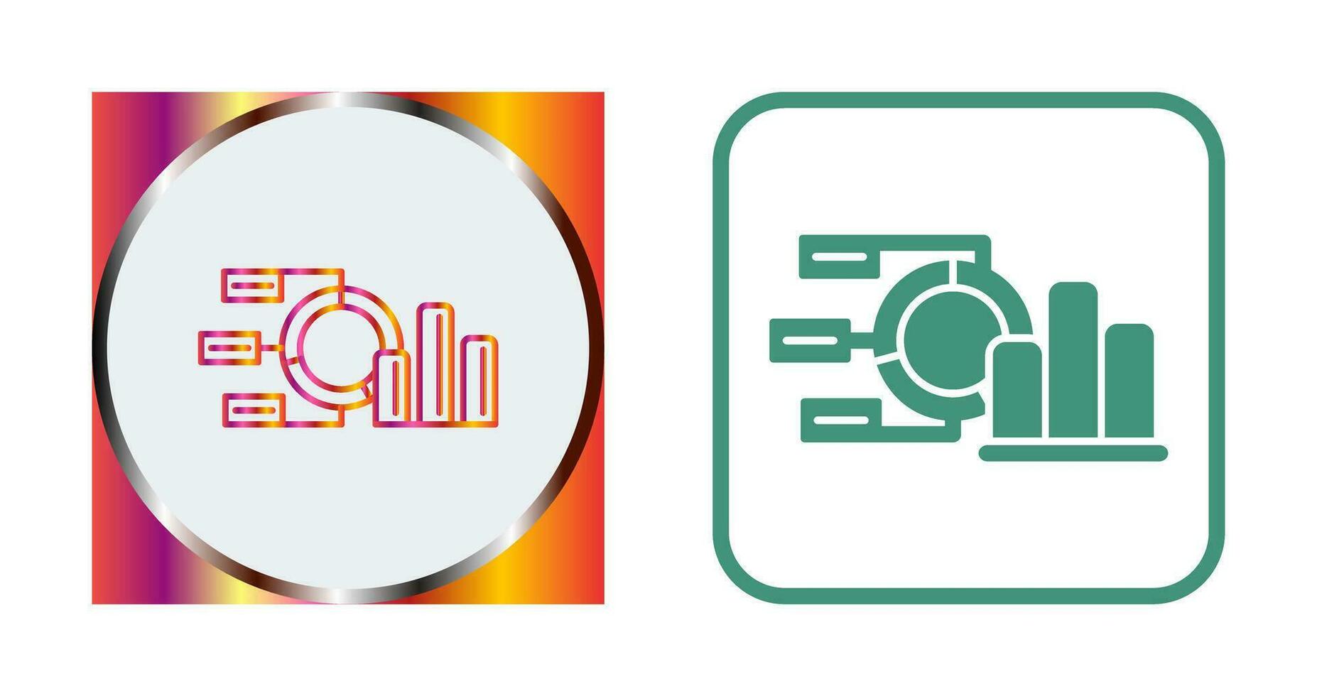 cirkeldiagram vector pictogram