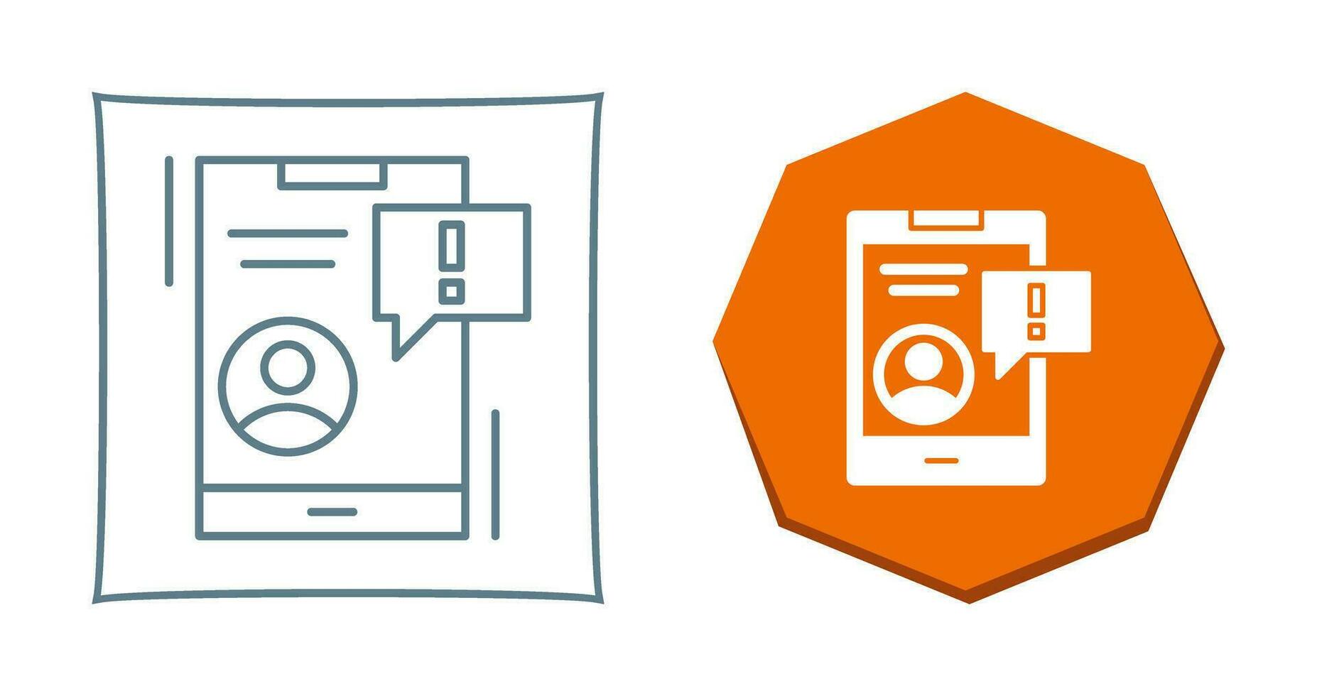 pictogram voor meldingsvector vector