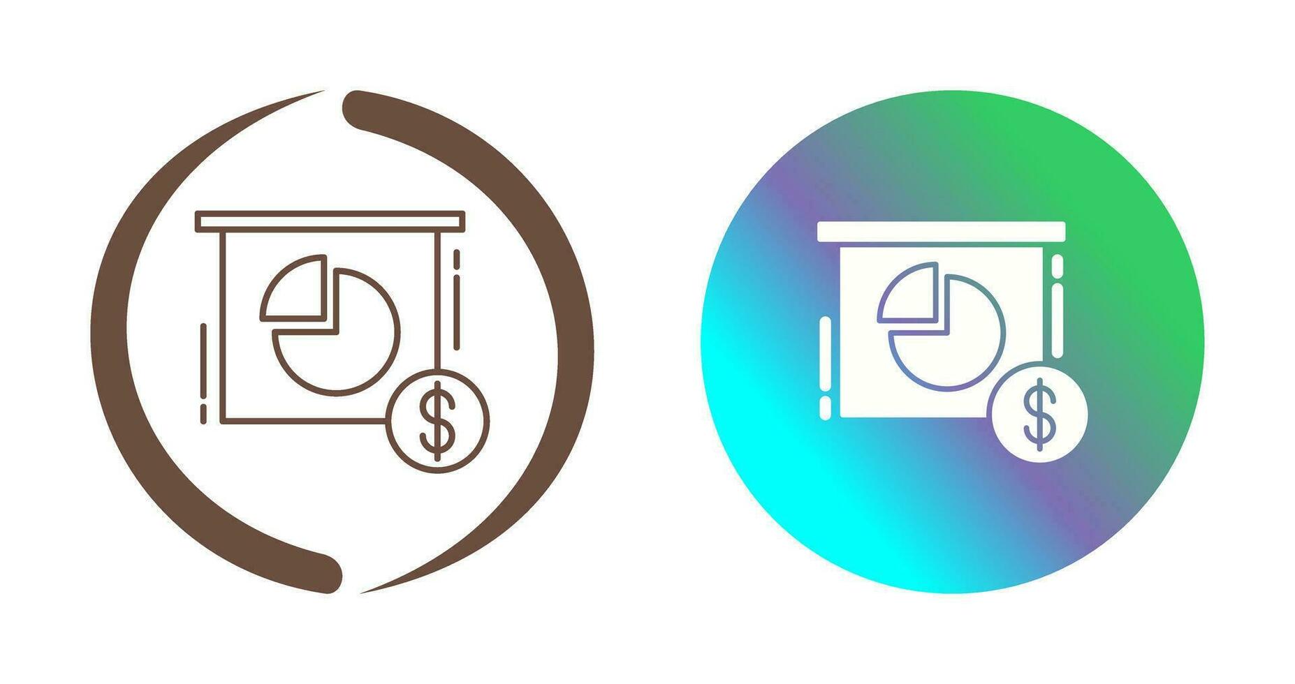 cirkeldiagram vector pictogram