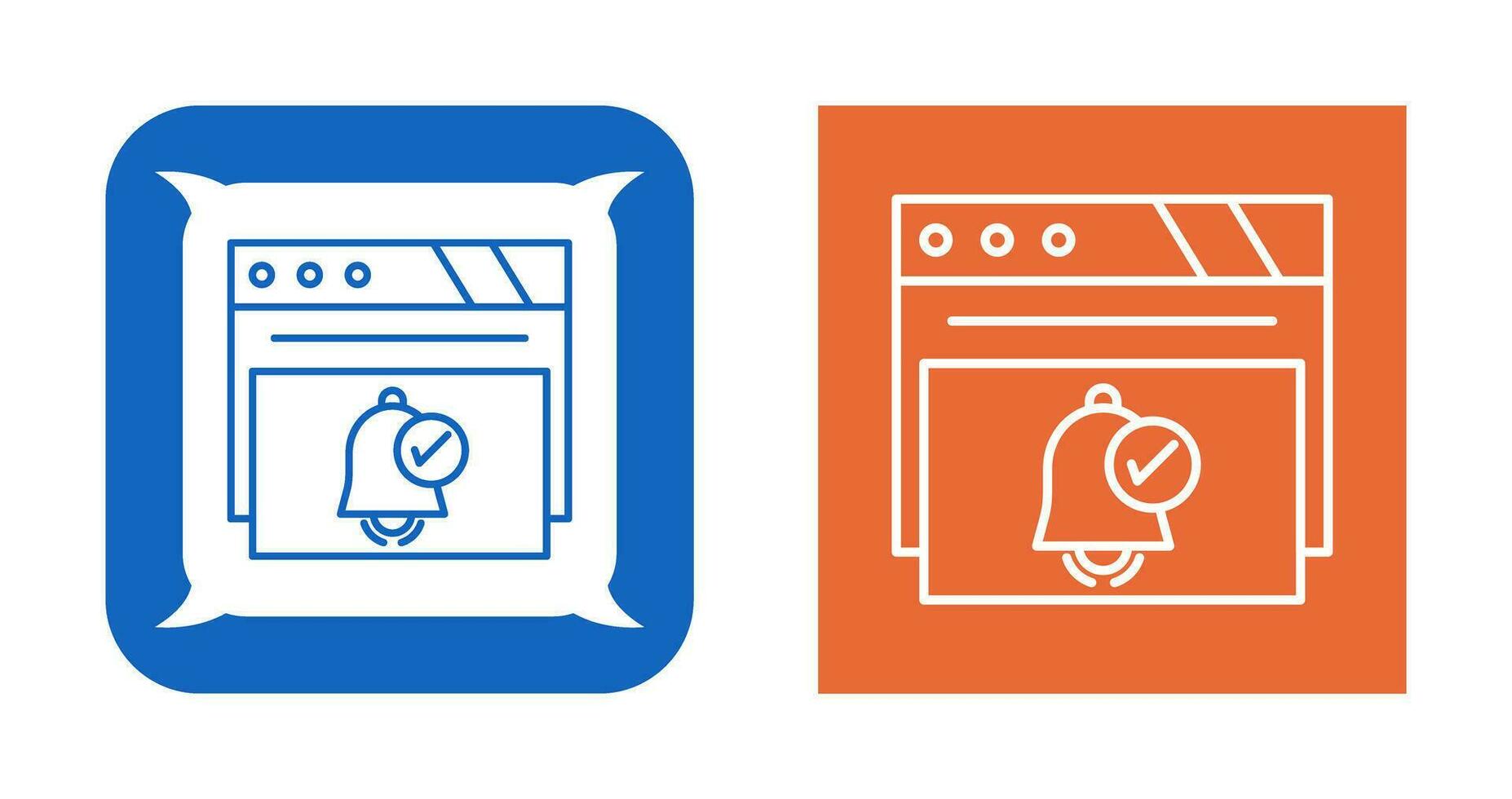 pictogram voor meldingsvector vector