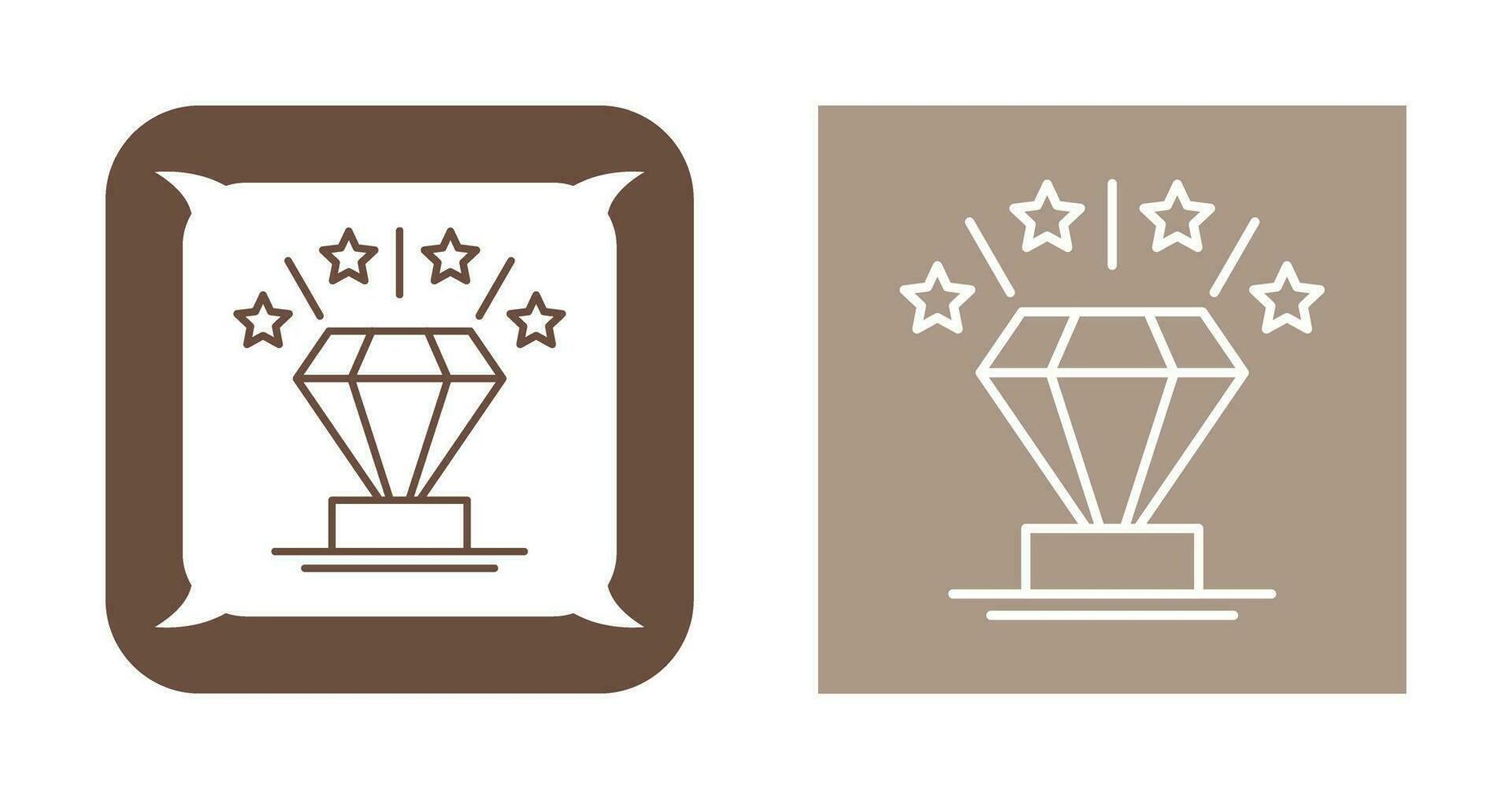 diamant vector pictogram