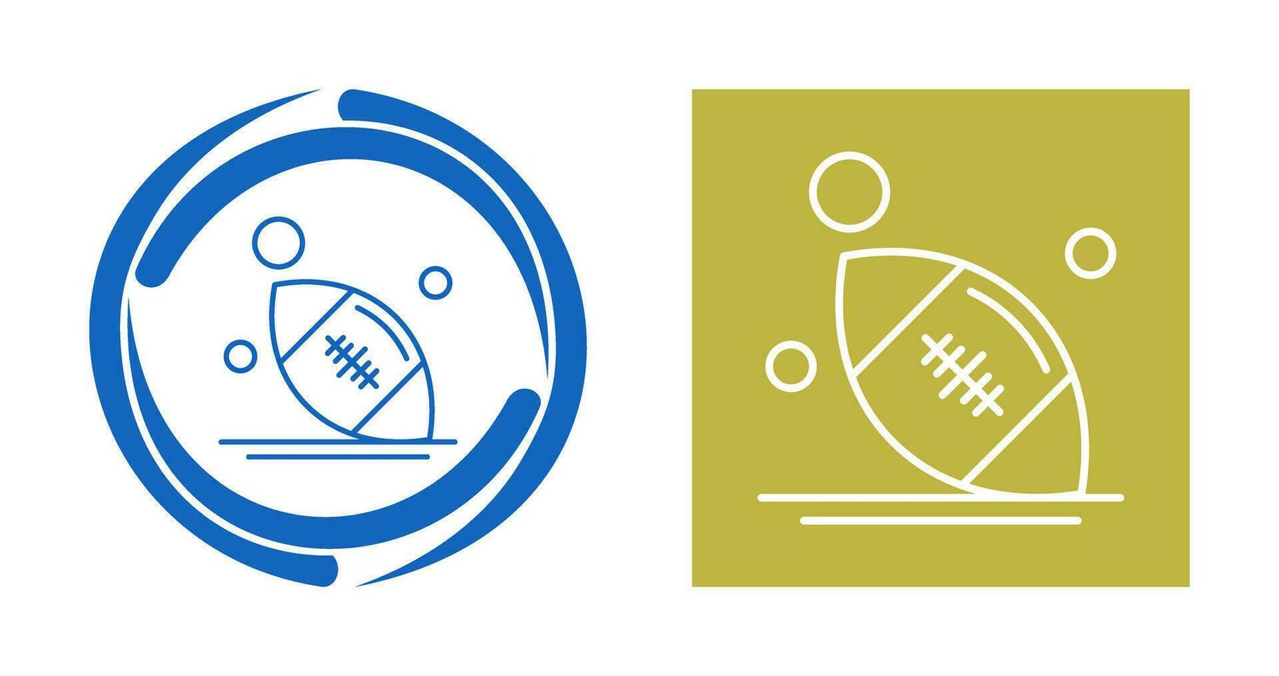 rugby vector pictogram