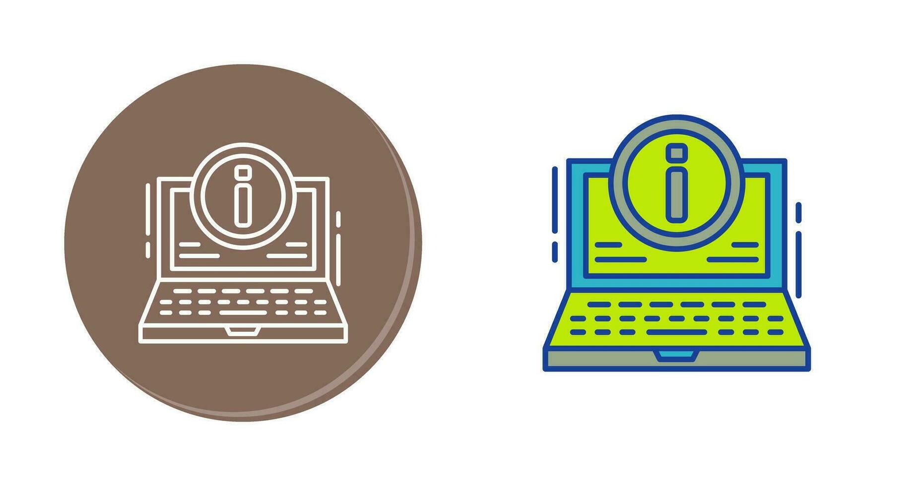 laptop vector pictogram