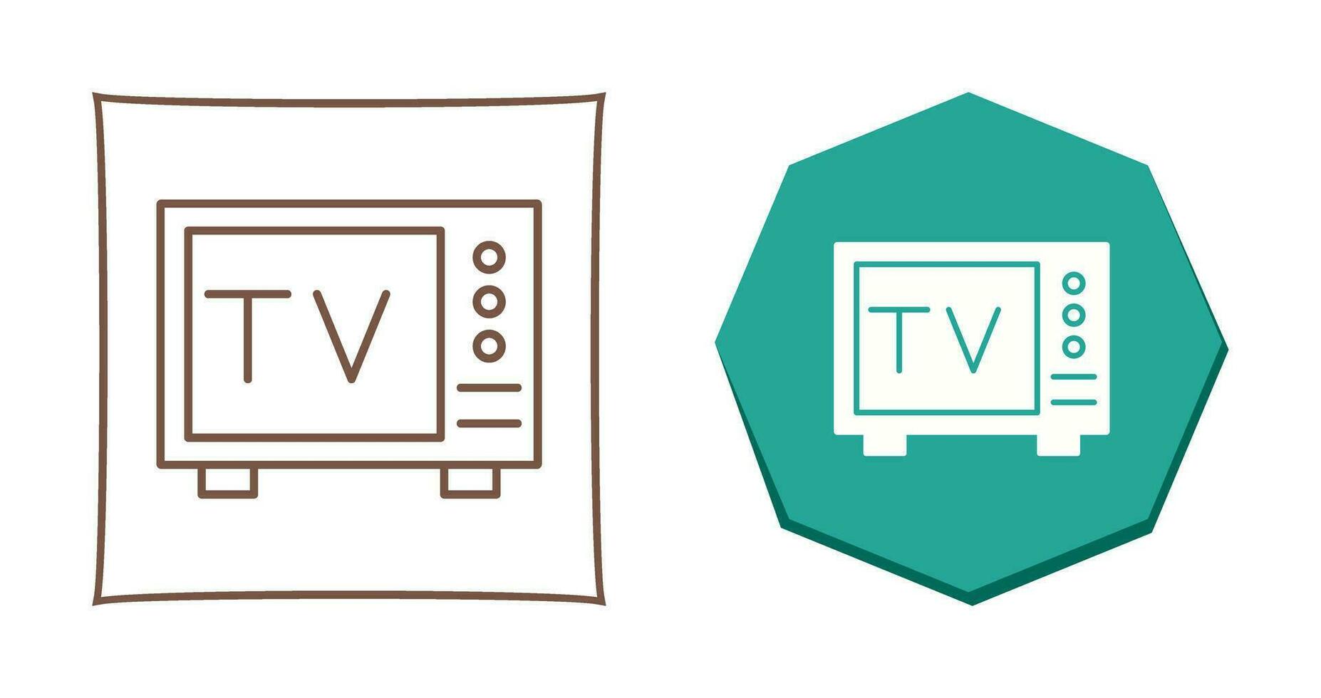 tv vector pictogram