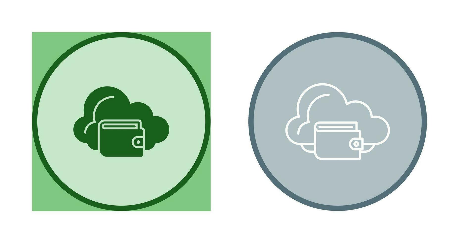 portemonnee vector pictogram