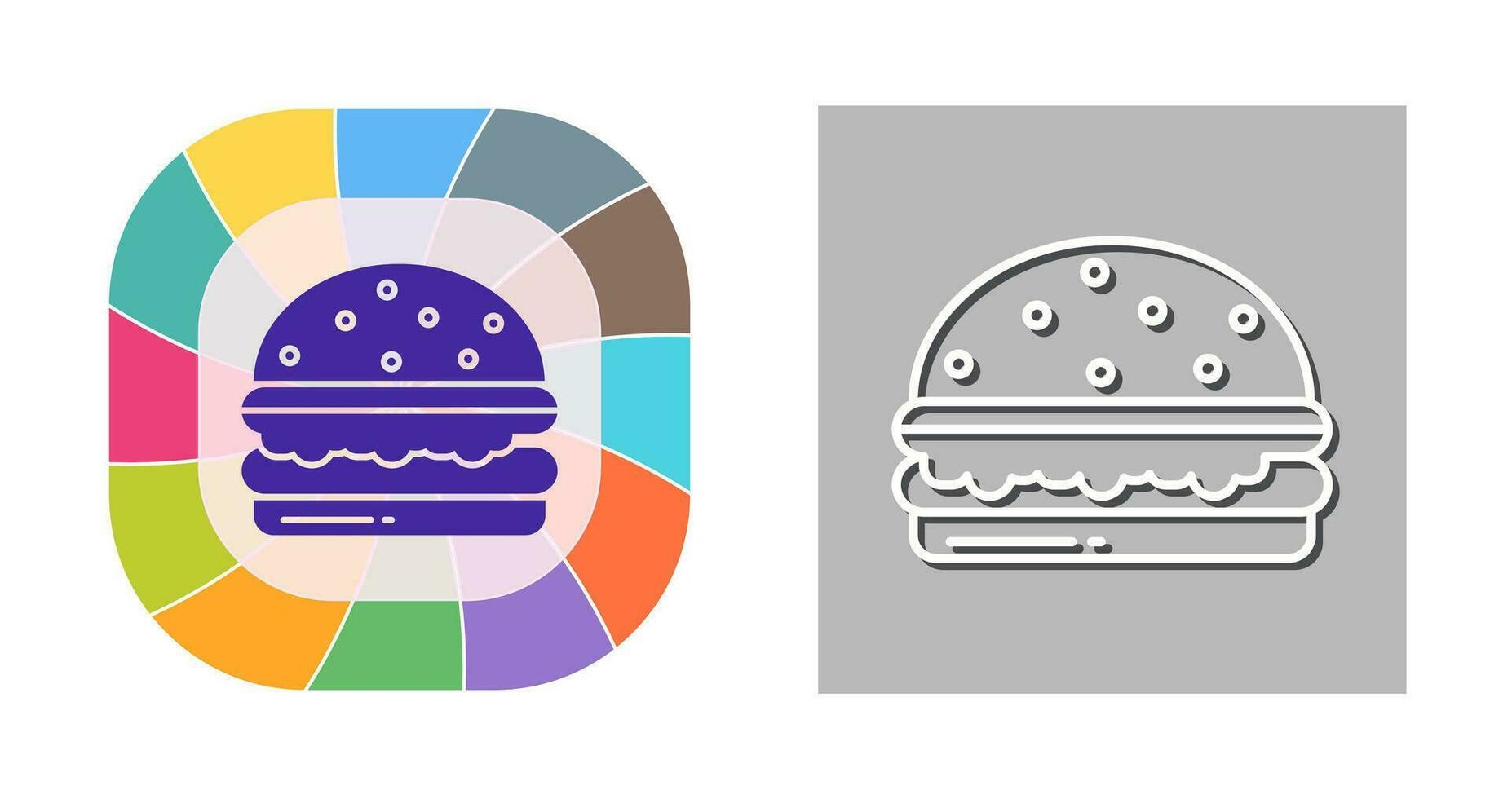 hamburger vector pictogram