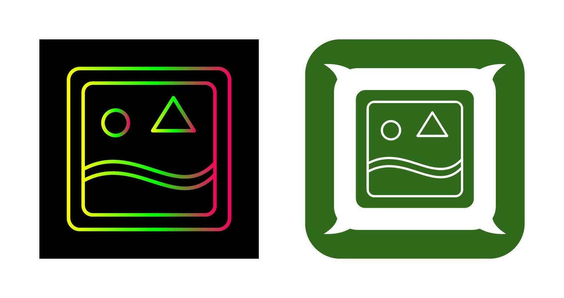 uniek afbeeldingen vector icoon