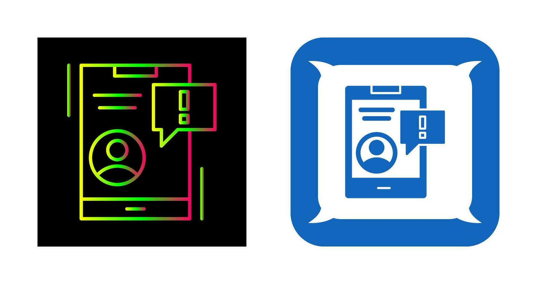 pictogram voor meldingsvector vector