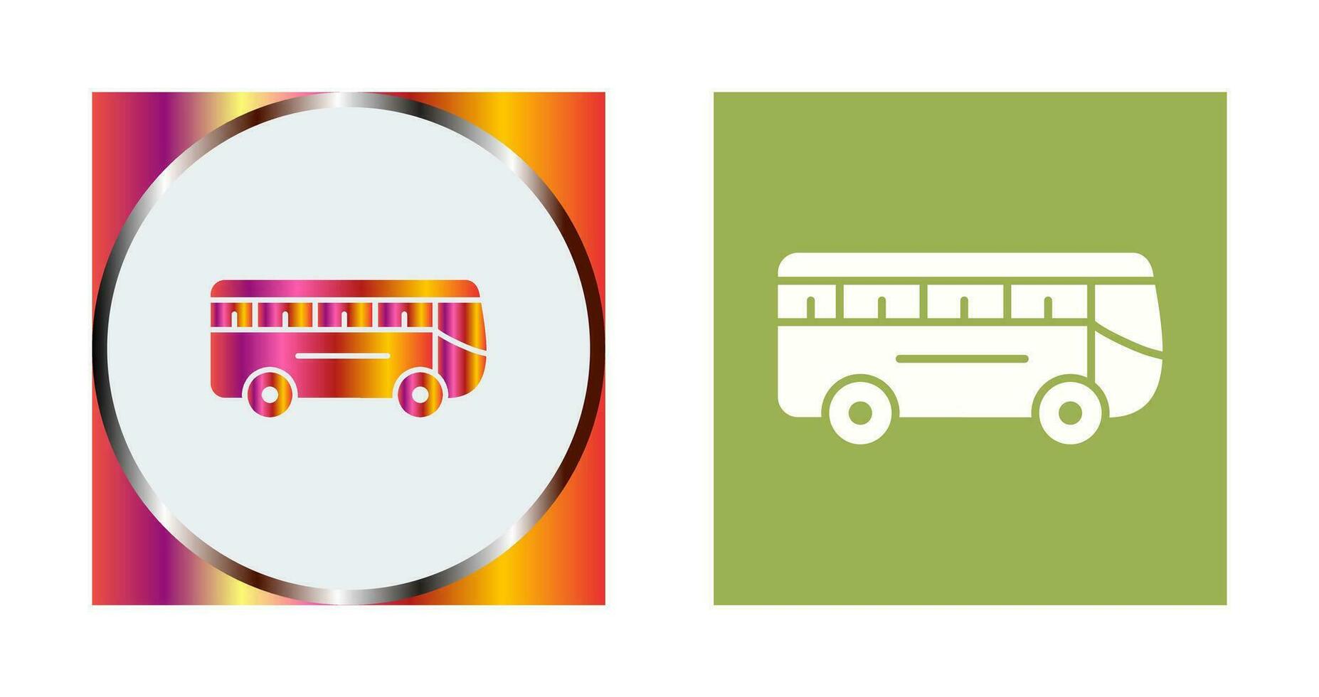 bus vector pictogram