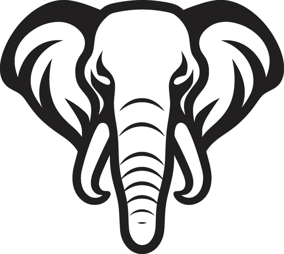 olifant vector logo icoon voor een merk dat is sterk samen olifant vector logo icoon voor een merk dat is hier naar blijven