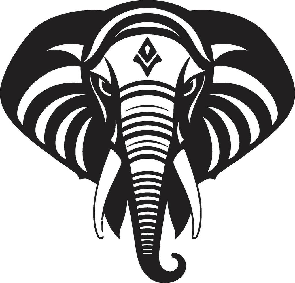 olifant vector logo icoon voor een globaal inwoner olifant vector logo icoon voor een wereld reiziger