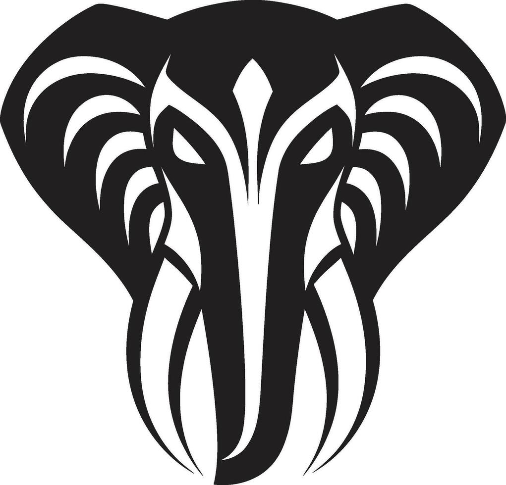 olifant vector logo icoon voor een dier welzijn organisatie olifant vector logo icoon voor een dieren in het wild fotograaf