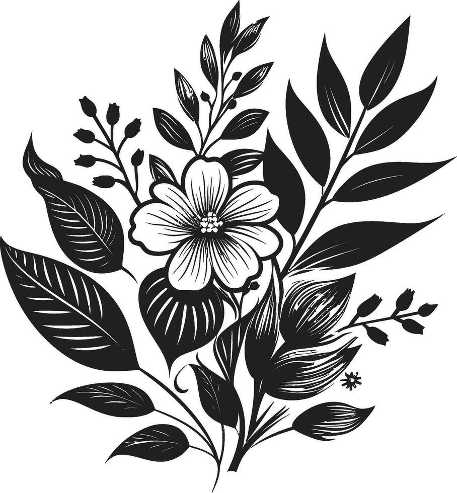 zwart vector bloemen ontwerp een mooi en geavanceerde icoon voor ieder ontwerp zwart vector bloemen ontwerp toevoegen een tintje van luxe naar uw ontwerpen