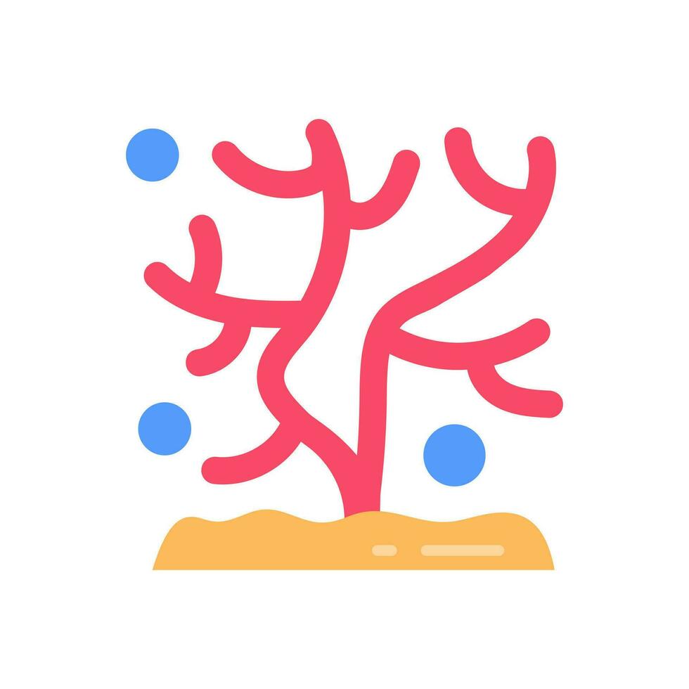 koraal icoon in vector. illustratie vector