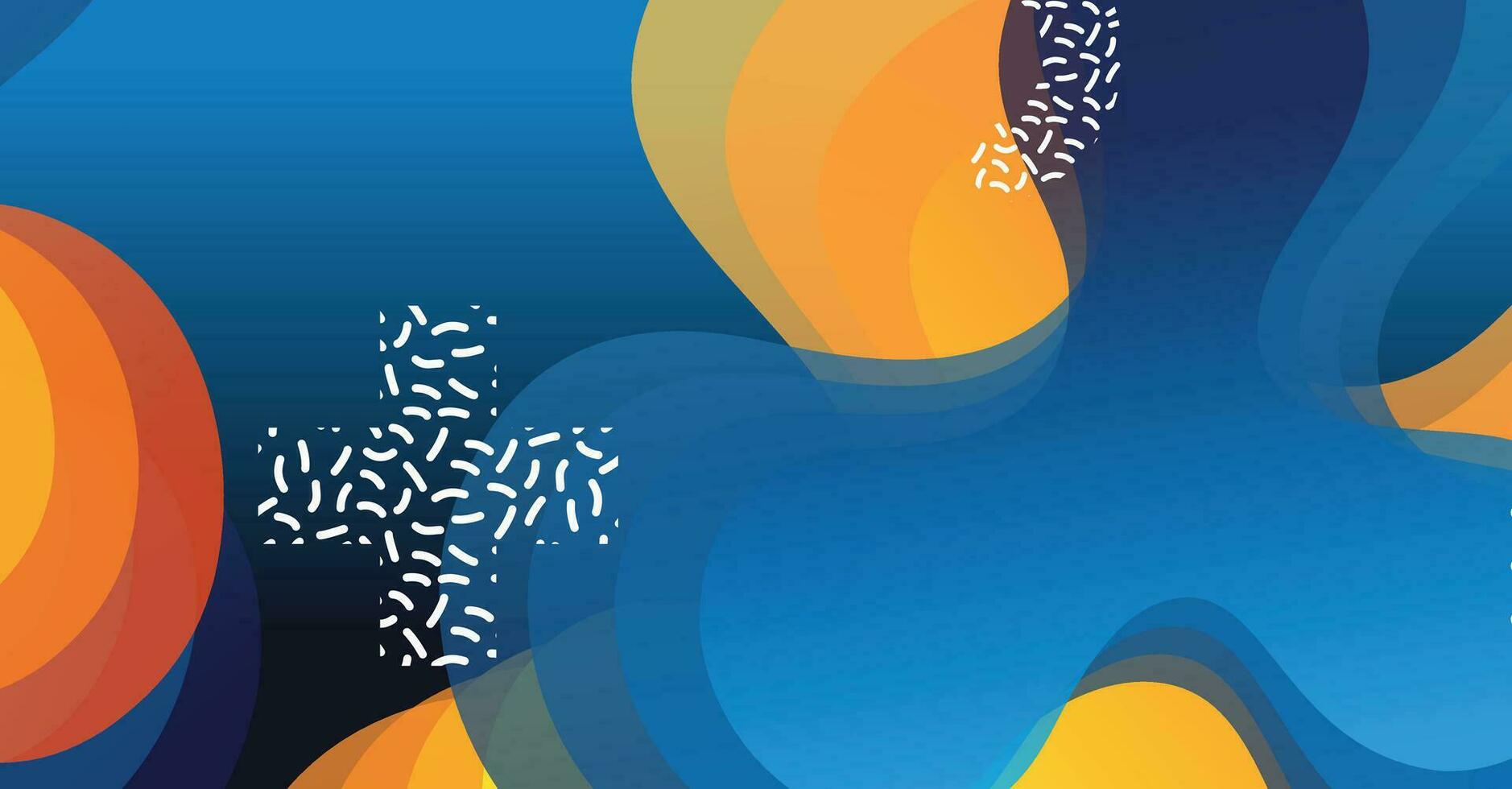 abstract vloeistof Golf achtergrond met kleurrijk achtergrond vector