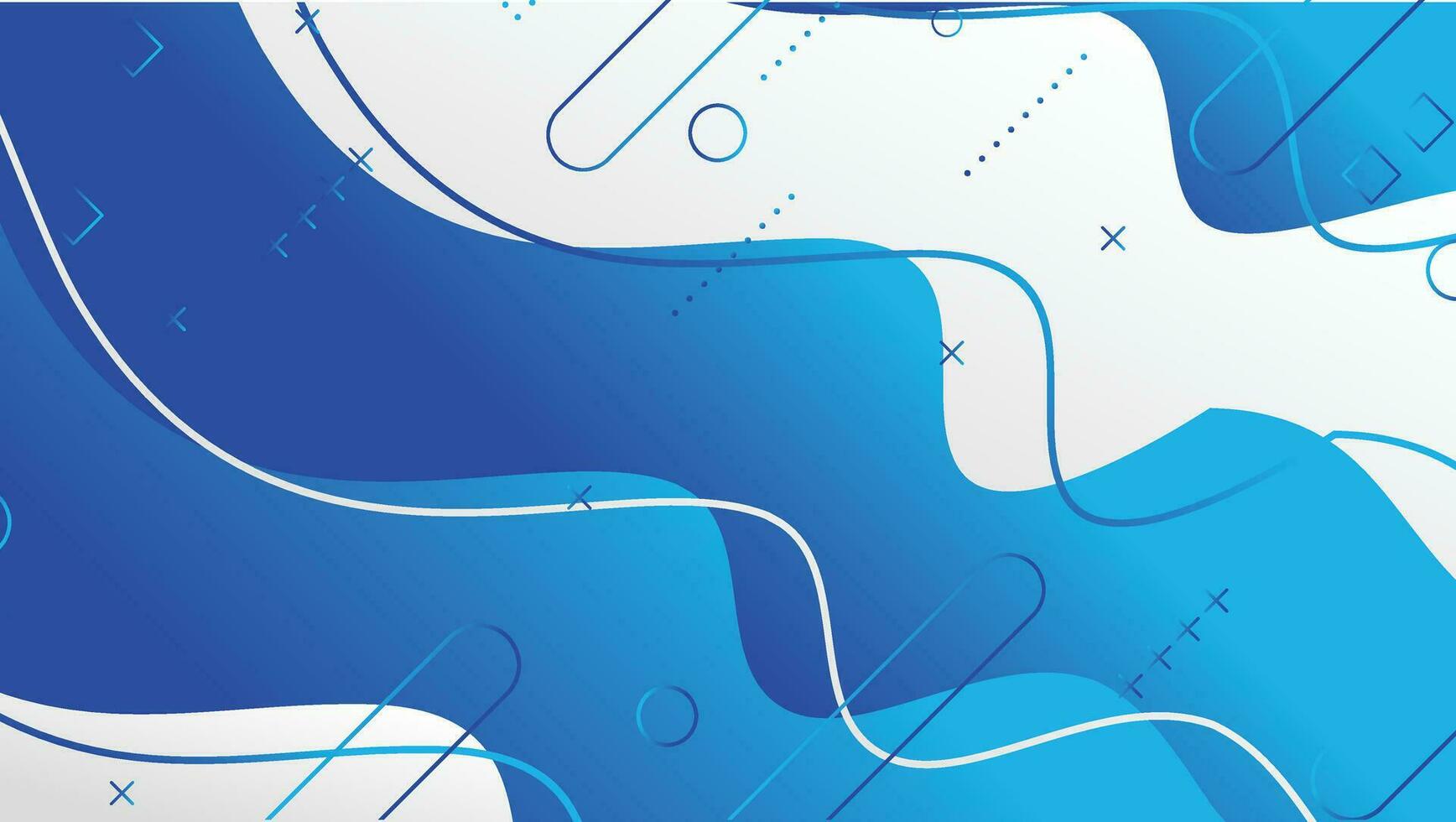 abstract blauw Golf helling meetkundig vormen achtergrond ontwerp vector