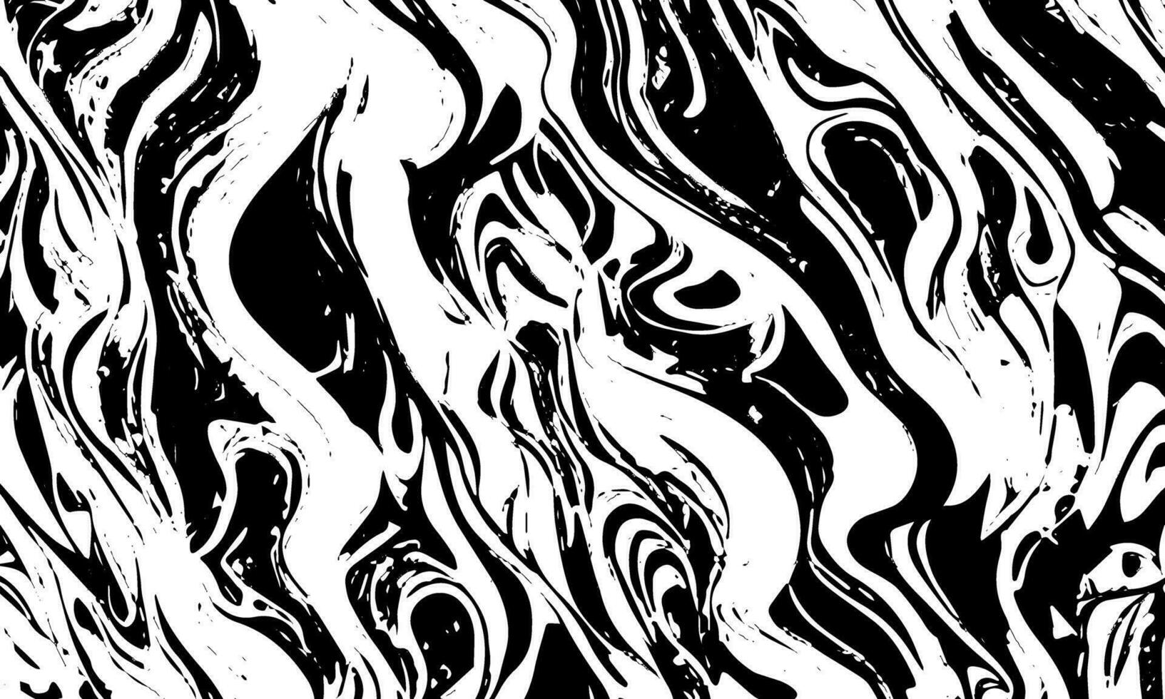grunge chaotisch gedetailleerd zwart abstract textuur. vector achtergrond