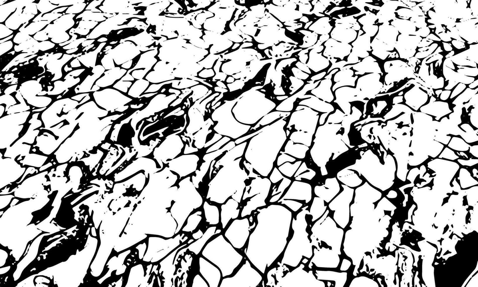 een zwart en wit tekening van een rots muur vector