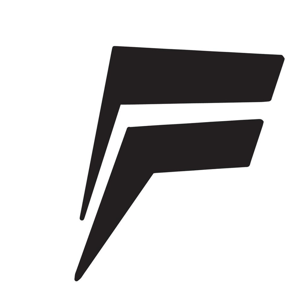 f letterpictogram vector