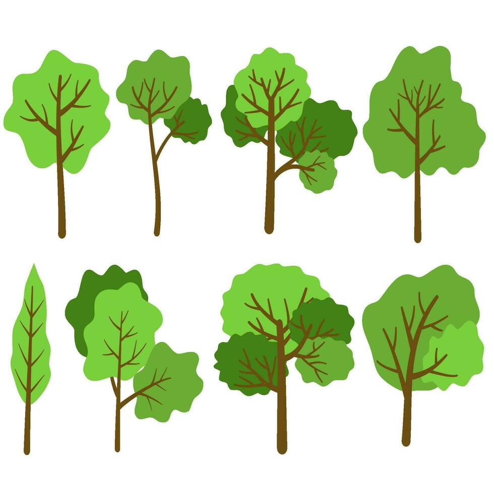 groene boom illustratie vector