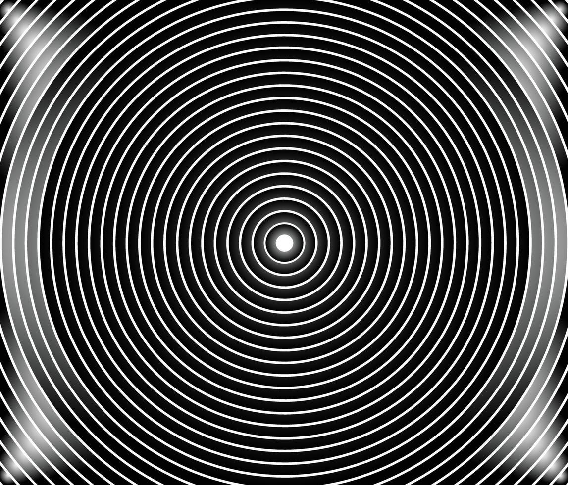 concentrische cirkel elementen. element voor afbeelding vector