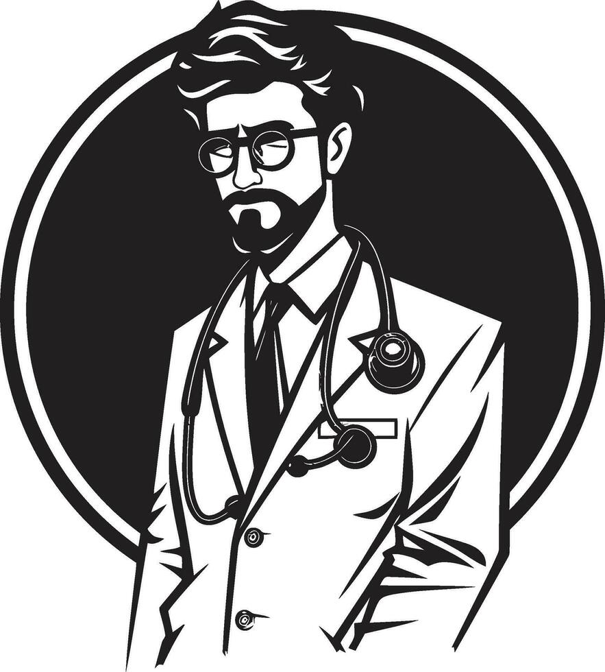 creëren medisch magie de kunst van arts illustratie genezing in pixels een arts vector kunst werkplaats