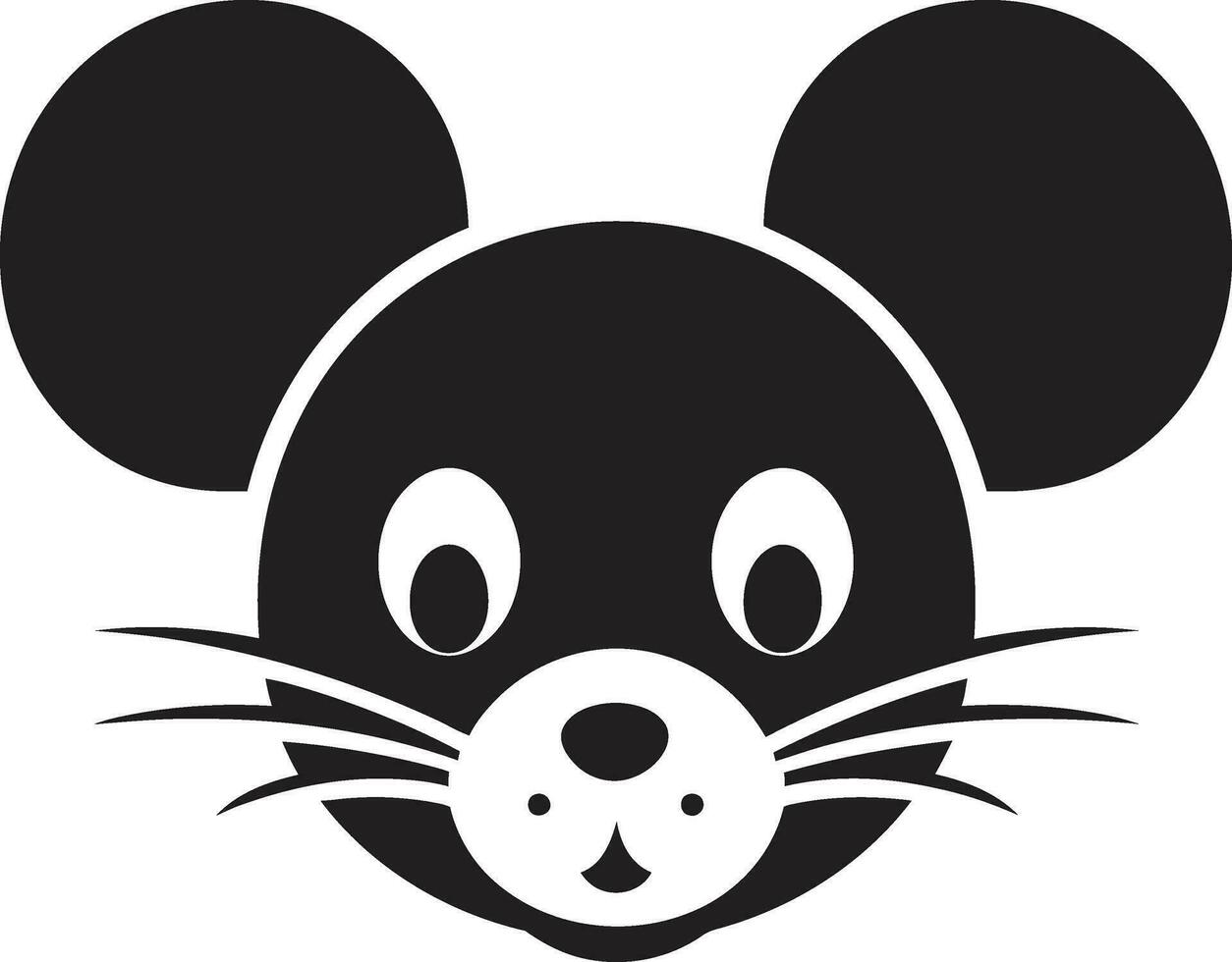 vectoriseren een muis stap door stap ontwerpen een muis avatar voor uw profiel vector