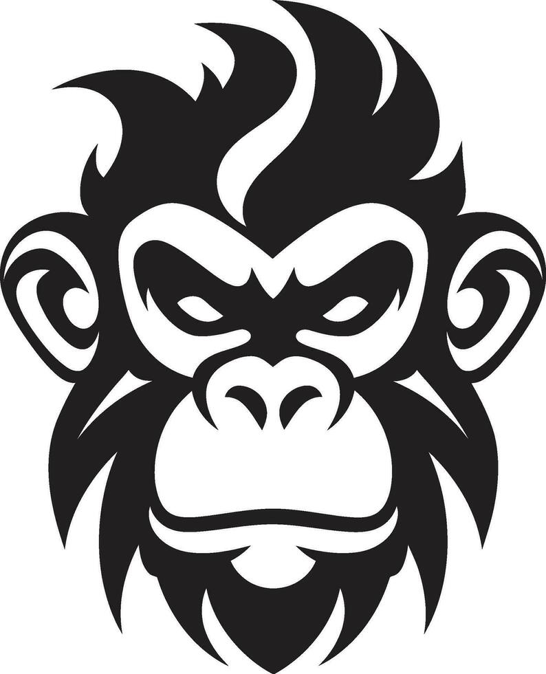 van aap naar vector transformeren apen in kunst vector aap bedrijf een gids naar aap illustraties