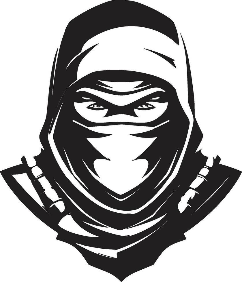 stil schaduwen onthuld Ninja vector kunstenaarstalent Ninja vector illustratie de essence van precisie