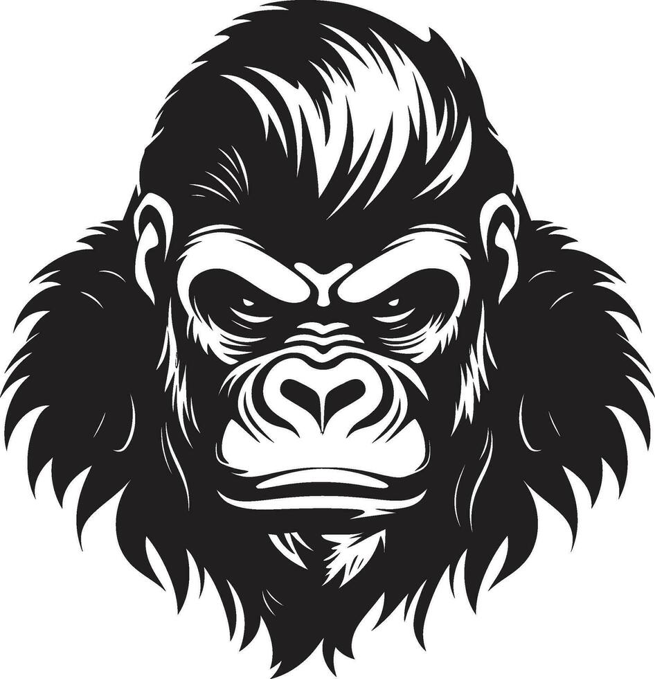 de kunst van mengen gorilla vector overgangen dieren in het wild in pixels gorilla vector kunstenaarstalent