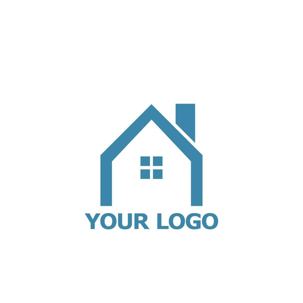 logo voor thuisservice vector