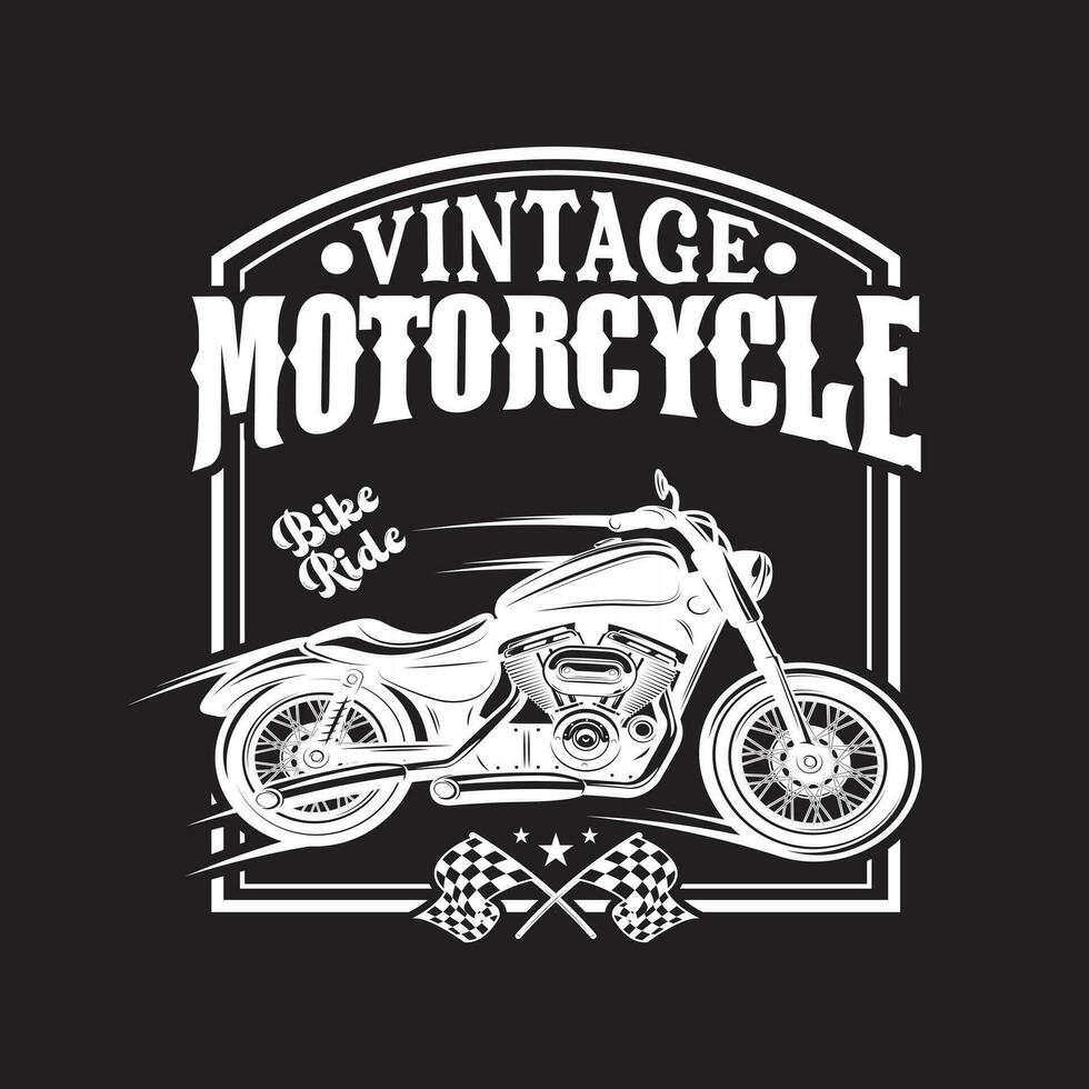 motorfiets wijnoogst fietser t overhemd ontwerp, grafisch motorfiets t shirt, mannen retro t shirt, unisex t-shirt, Californië t-shirt, fietser t-shirt vector