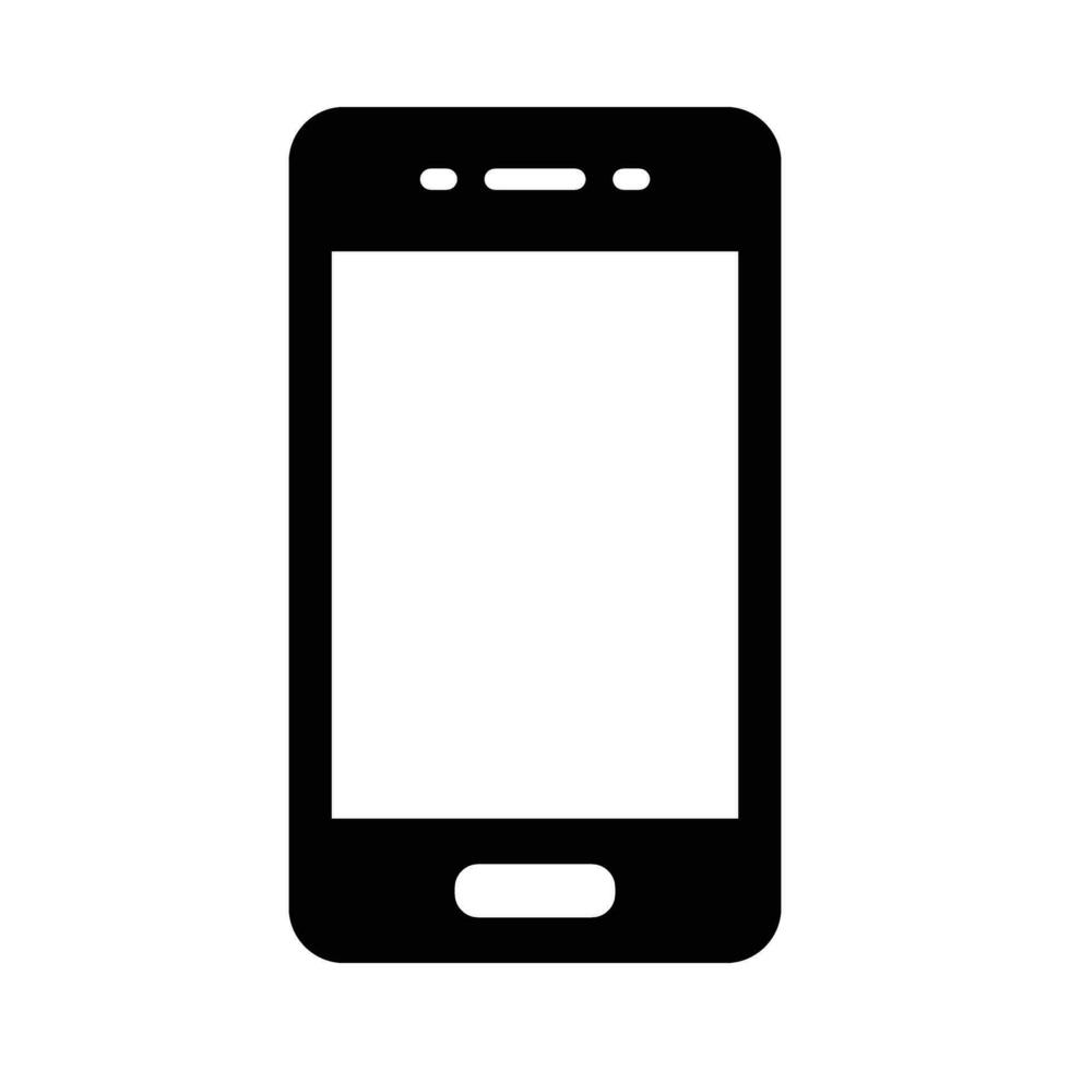 telefoon vector glyph icoon voor persoonlijk en reclame gebruiken.