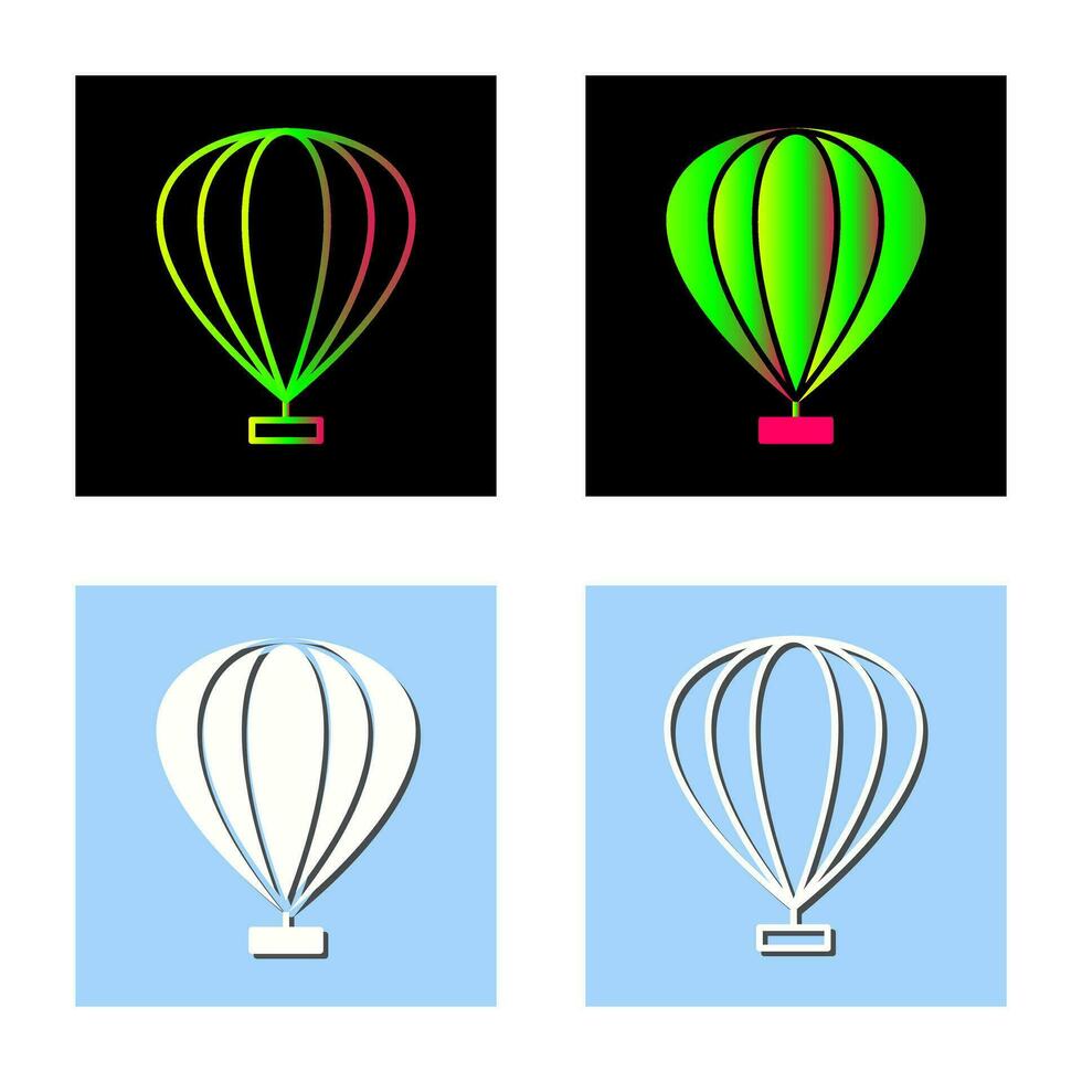 heet lucht ballon vector icoon