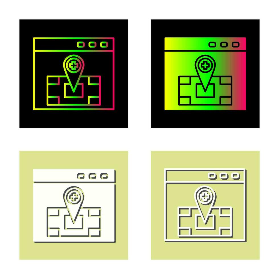 locatie vector pictogram