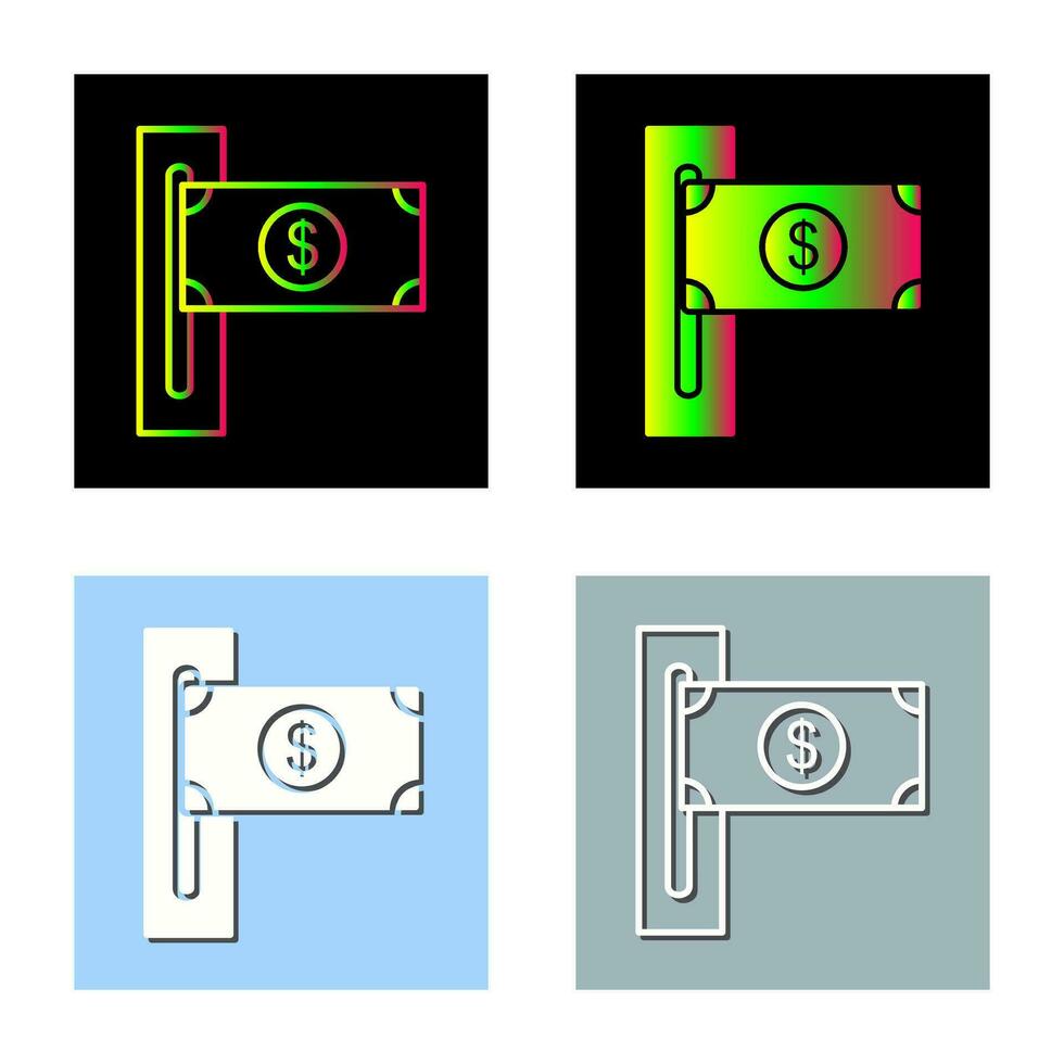 sleuf van rekeningen vector icoon