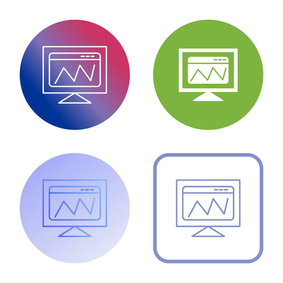 web analyse vector icoon