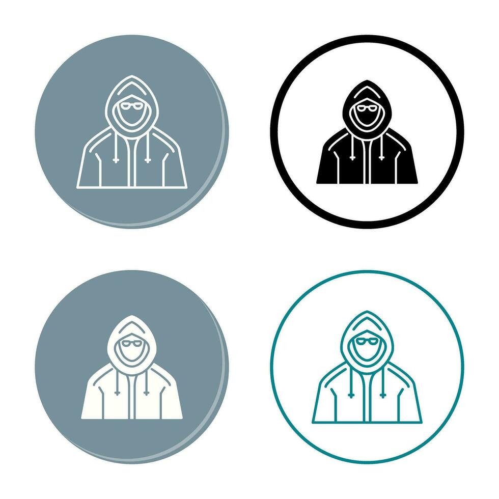 hacker vector pictogram