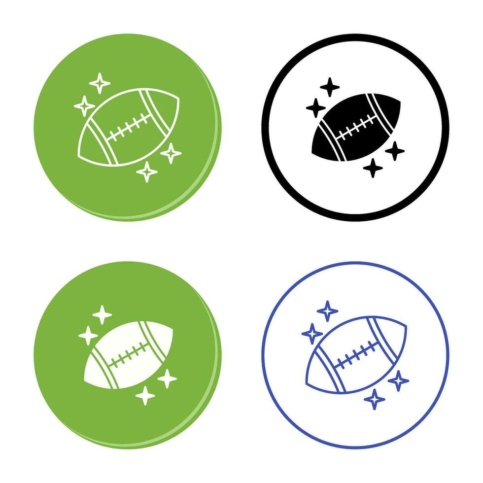 rugby vector pictogram