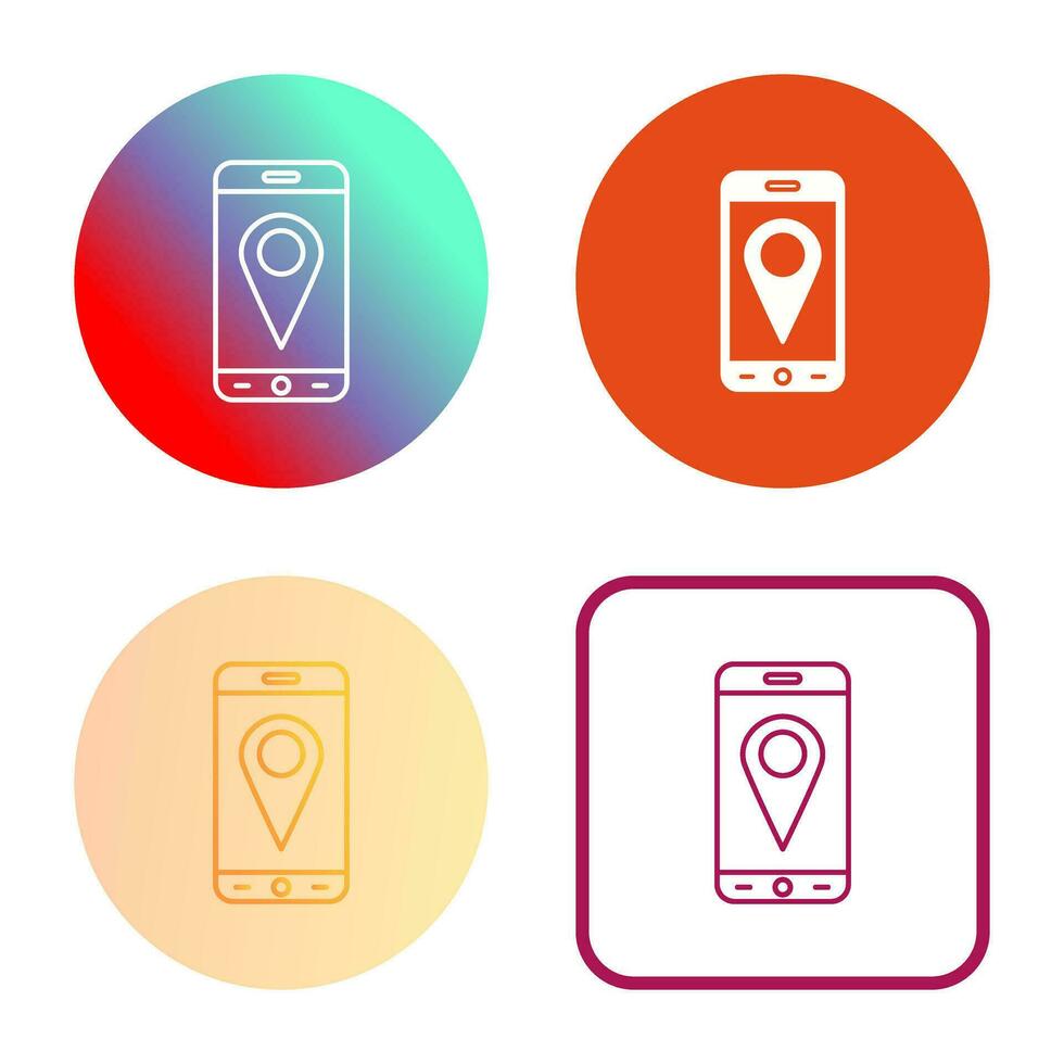 gps vector pictogram