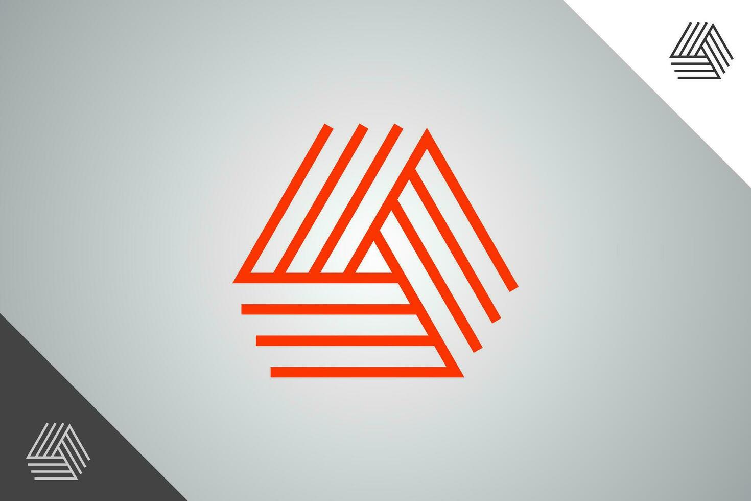 zeshoek modern logo. perfect en minimaal logo voor bedrijf verwant naar kunst, ontwerp en creativiteit industrie. geïsoleerd achtergrond. vector eps 10.