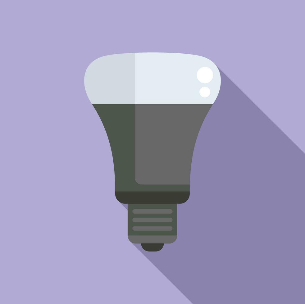 lamp LED icoon vlak vector. creatief controle vector