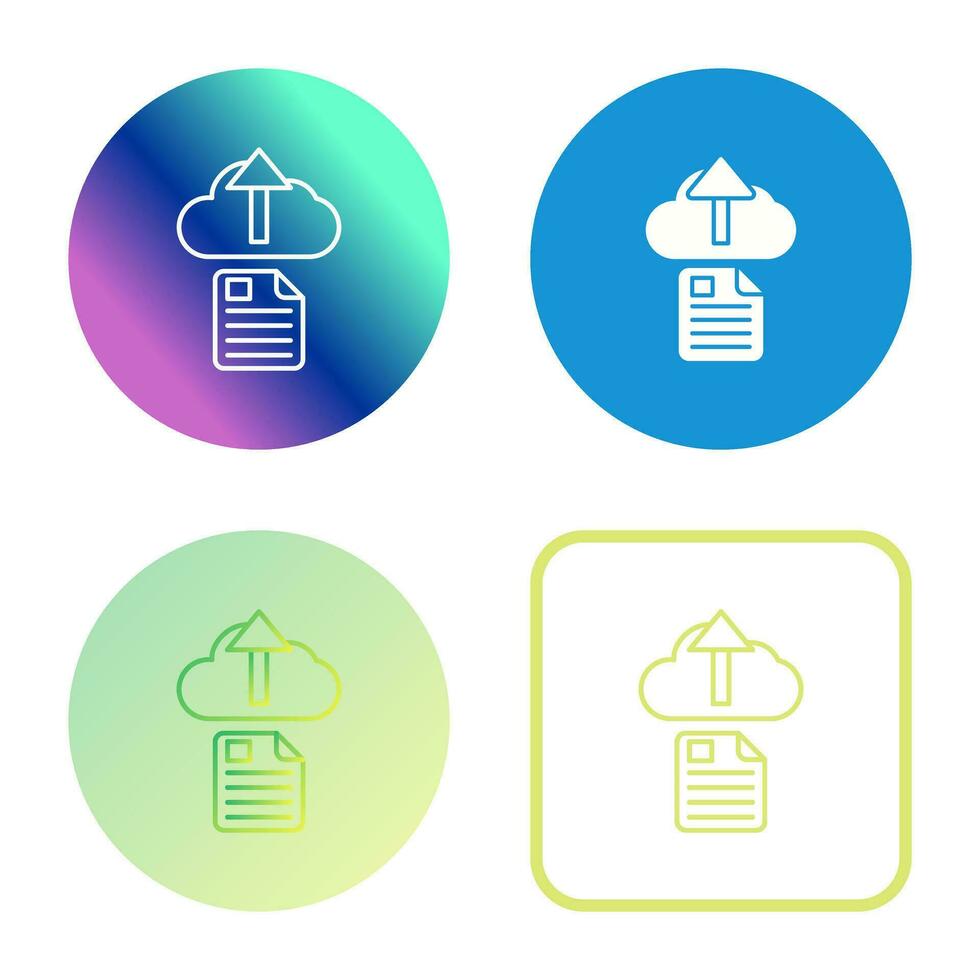 upload vector pictogram