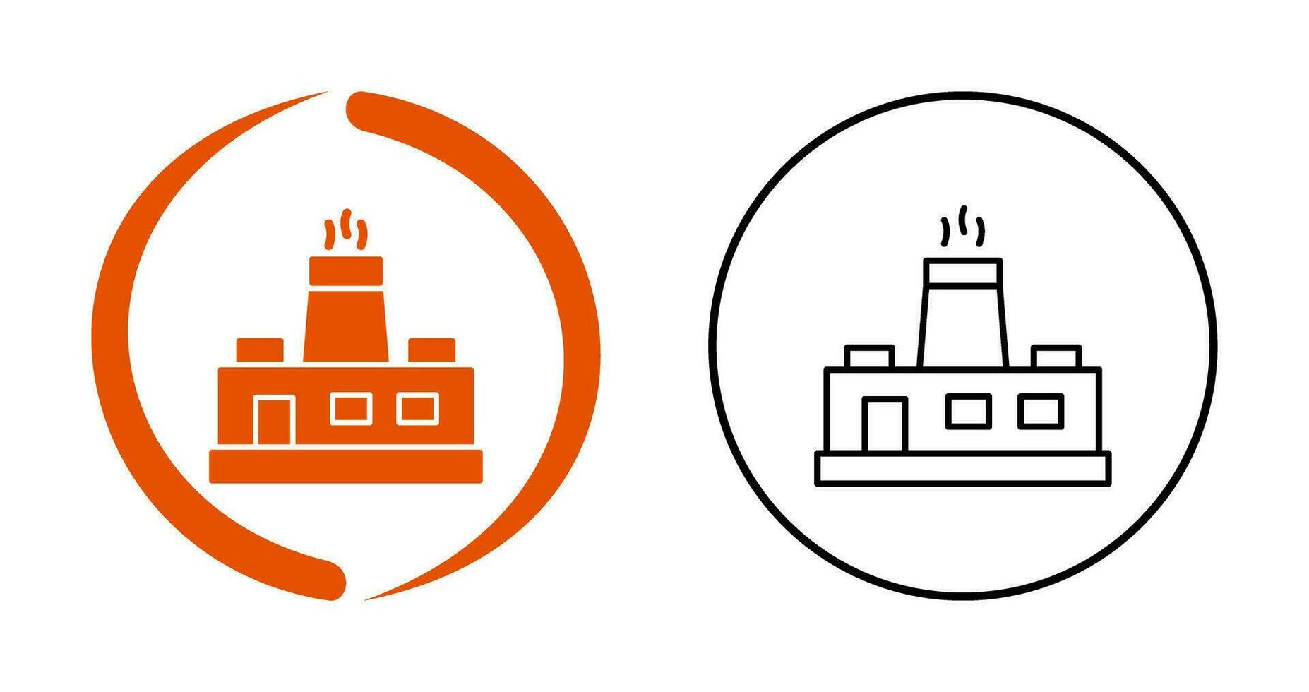 fabriek vector pictogram