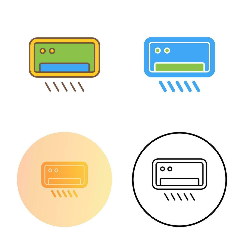 airconditioner vector pictogram