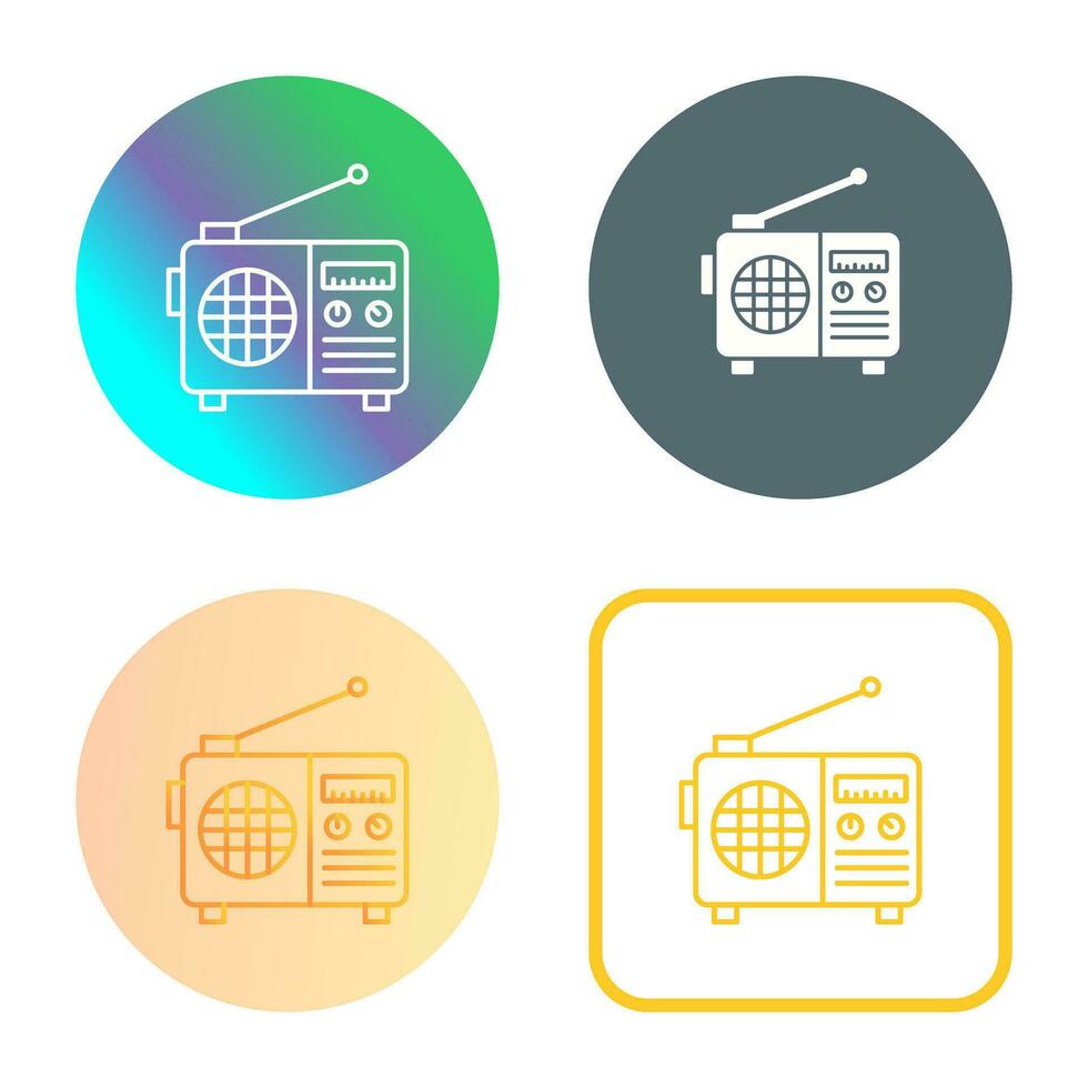 radio vector pictogram